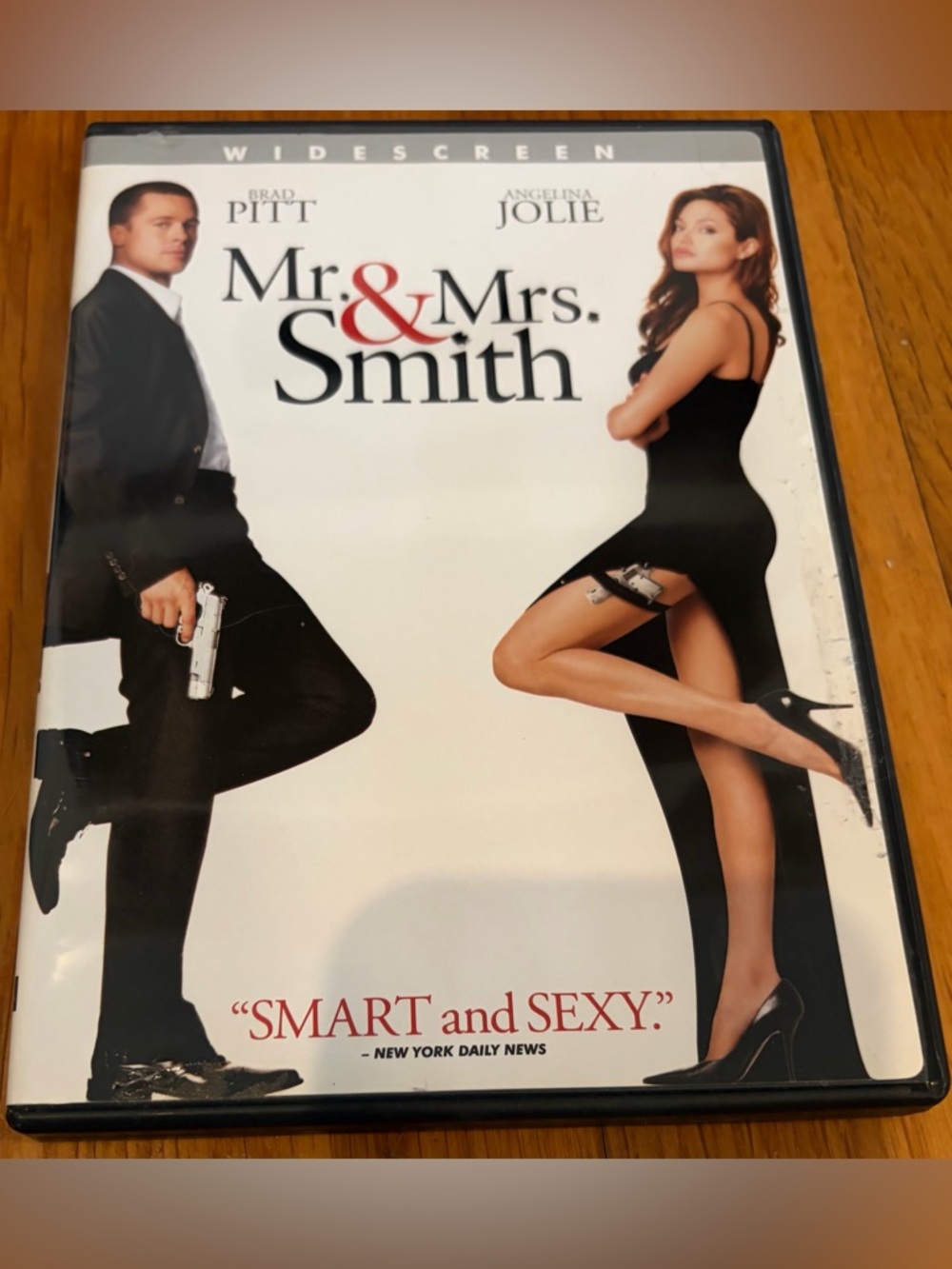 Mr. & Mrs. Smith Widescreen DVD